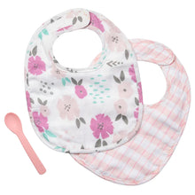 Load image into Gallery viewer, Baby Muslin Bib Set