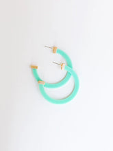 Load image into Gallery viewer, Large Acrylic Hoop Earrings