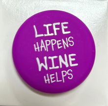 Load image into Gallery viewer, Wine Slogan Cap