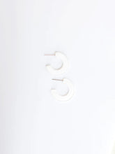 Load image into Gallery viewer, Small Acrylic Hoop Earrings
