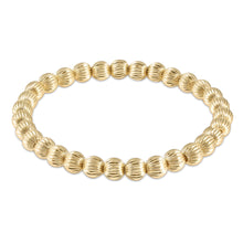 Load image into Gallery viewer, E Newton Dignity Gold 6mm Bead Bracelet - Red Tulip Gifts