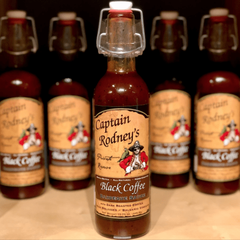 Captain Rodney's Coffee BBQ Sauce - Red Tulip Gifts