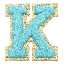 Load image into Gallery viewer, Glitter Varsity Letters Stickers