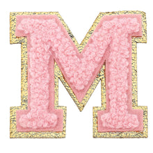 Load image into Gallery viewer, Glitter Varsity Letters Stickers