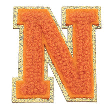 Load image into Gallery viewer, Glitter Varsity Letters Stickers