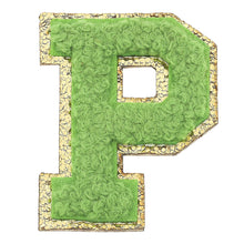 Load image into Gallery viewer, Glitter Varsity Letters Stickers