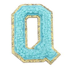 Load image into Gallery viewer, Glitter Varsity Letters Stickers