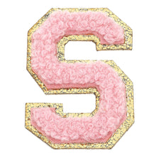 Load image into Gallery viewer, Glitter Varsity Letters Stickers