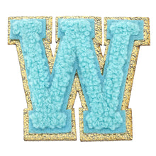 Load image into Gallery viewer, Glitter Varsity Letters Stickers