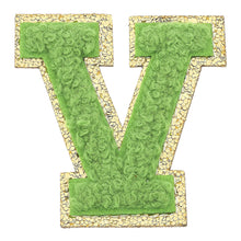 Load image into Gallery viewer, Glitter Varsity Letters Stickers