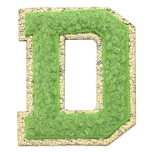 Load image into Gallery viewer, Glitter Varsity Letters Stickers