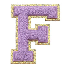 Load image into Gallery viewer, Glitter Varsity Letters Stickers