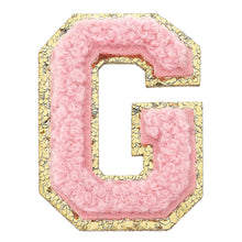 Load image into Gallery viewer, Glitter Varsity Letters Stickers