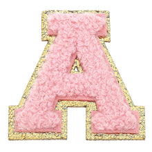 Load image into Gallery viewer, Glitter Varsity Letters Stickers