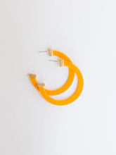 Load image into Gallery viewer, Large Acrylic Hoop Earrings