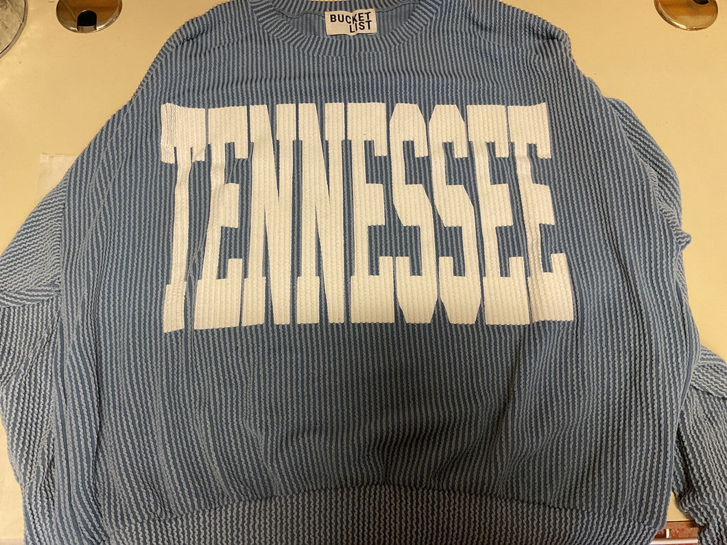 Tennessee Comfy Oversized Graphic Sweatshirt Gameday