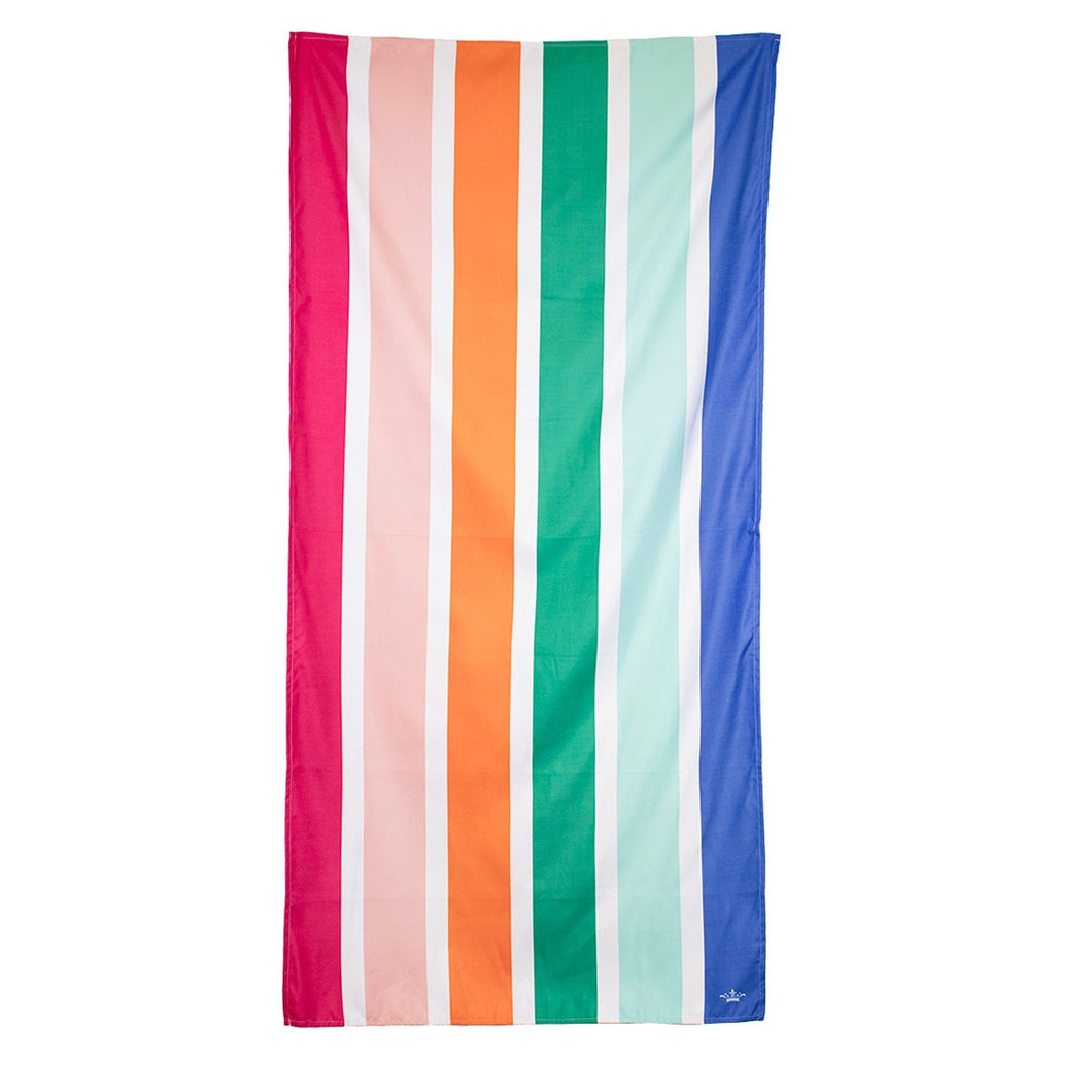 Summer Oasis Blue Beach Towel