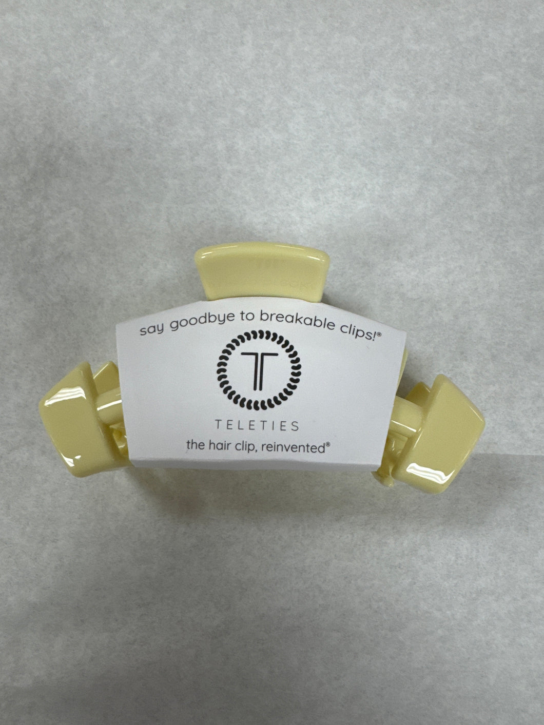 Classic Butter Yellow Medium Hair Clip