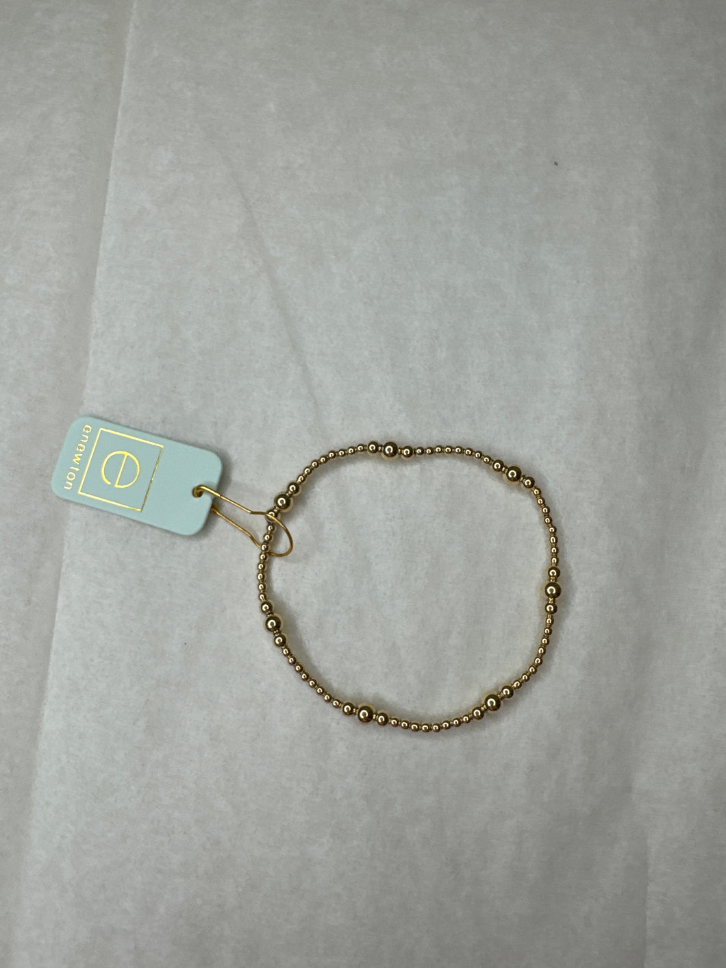 Purpose Gold 4mm Bead Bracelet