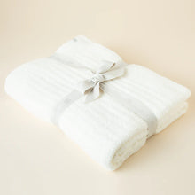 Load image into Gallery viewer, Softies 50” X 70” Solid Rib Marshmallow Blanket
