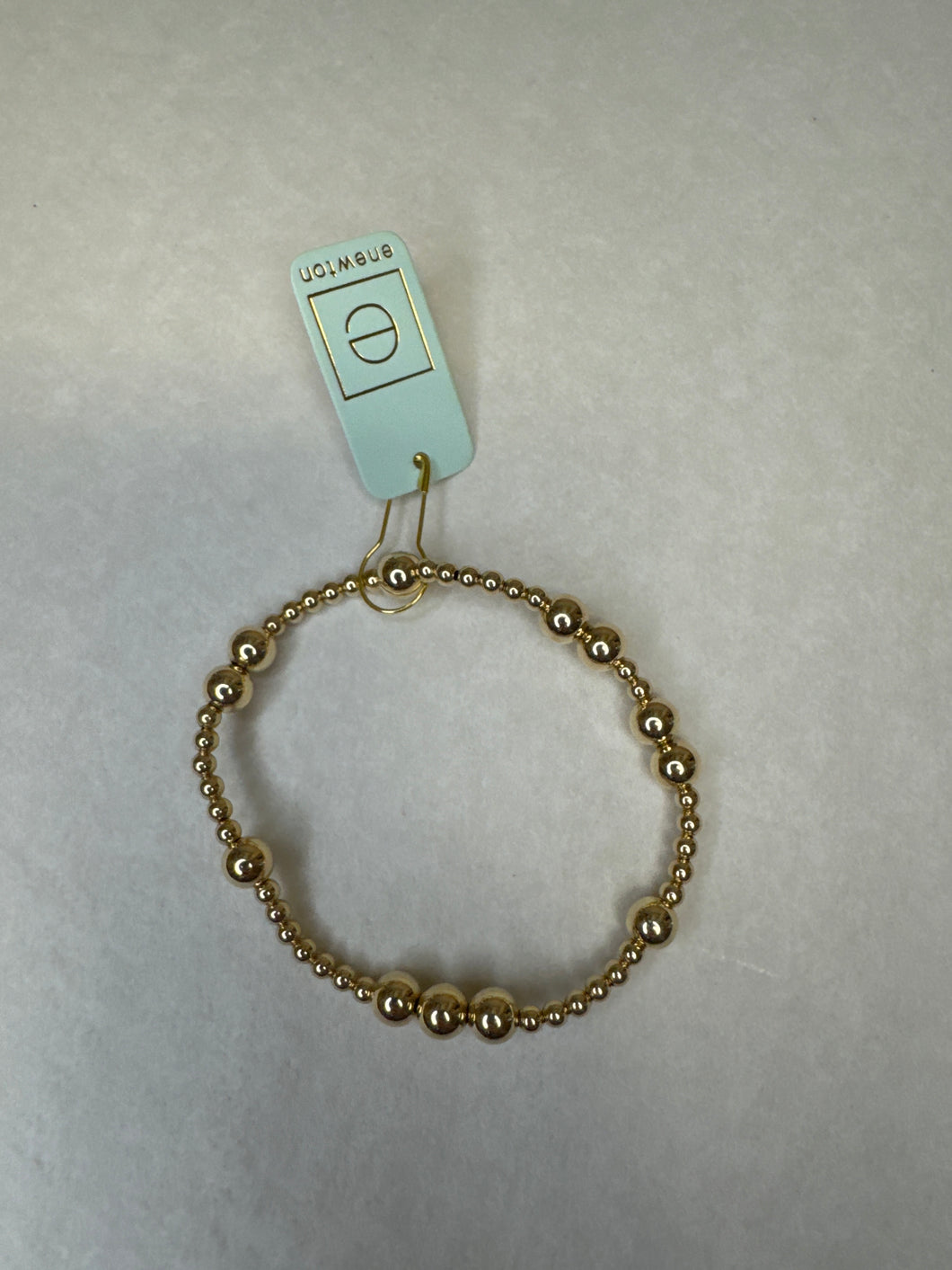 E Newton Hope Unwritten 6mm Gold Bracelet