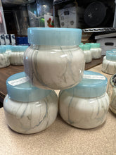 Load image into Gallery viewer, 8oz Marble Capri Blue Candle
