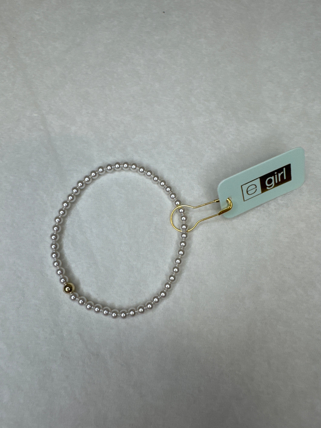 egirl Classic Pearl 3mm Bead Bracelet