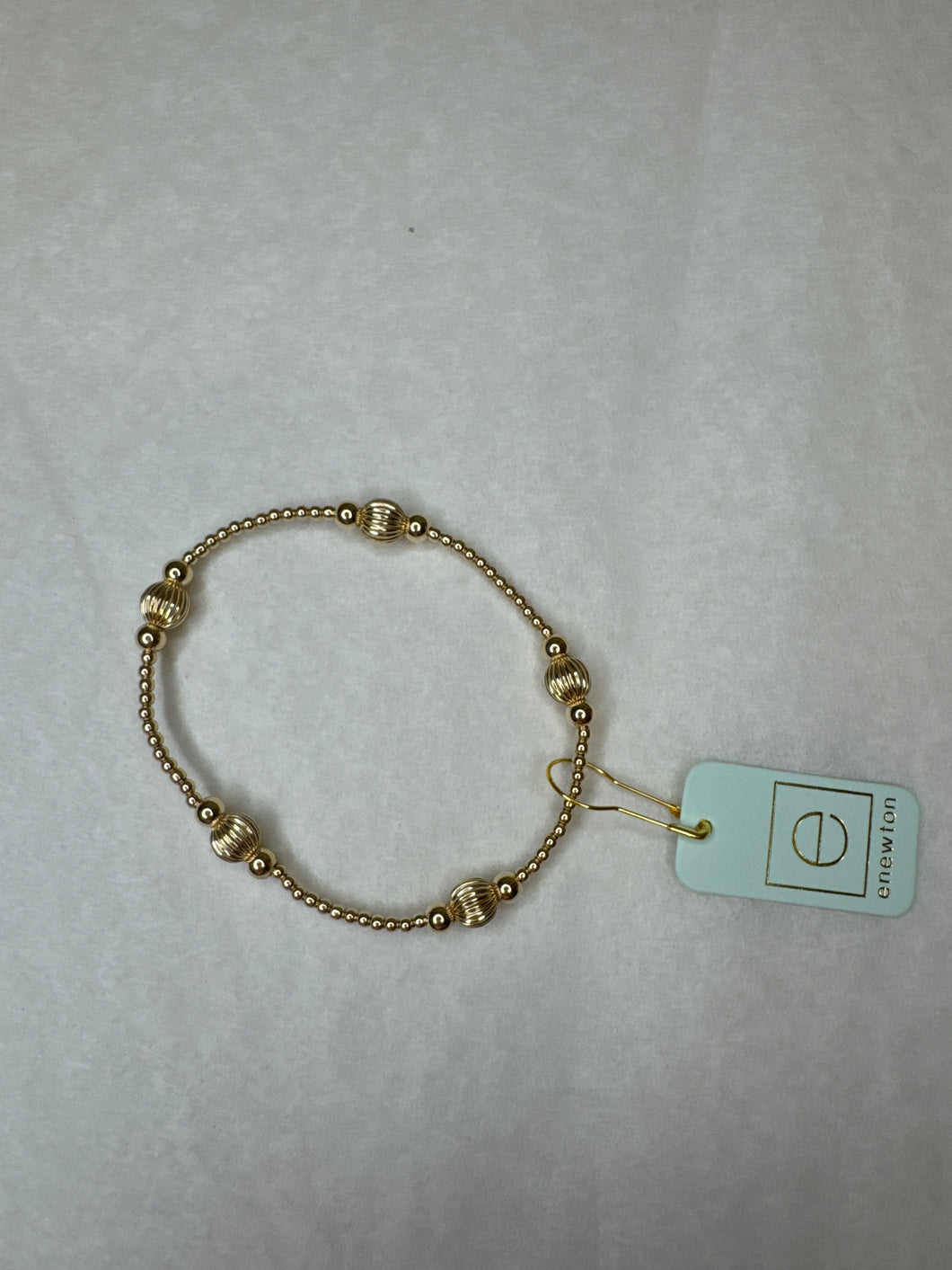 Purpose Dignity 6mm Bead Bracelet Gold