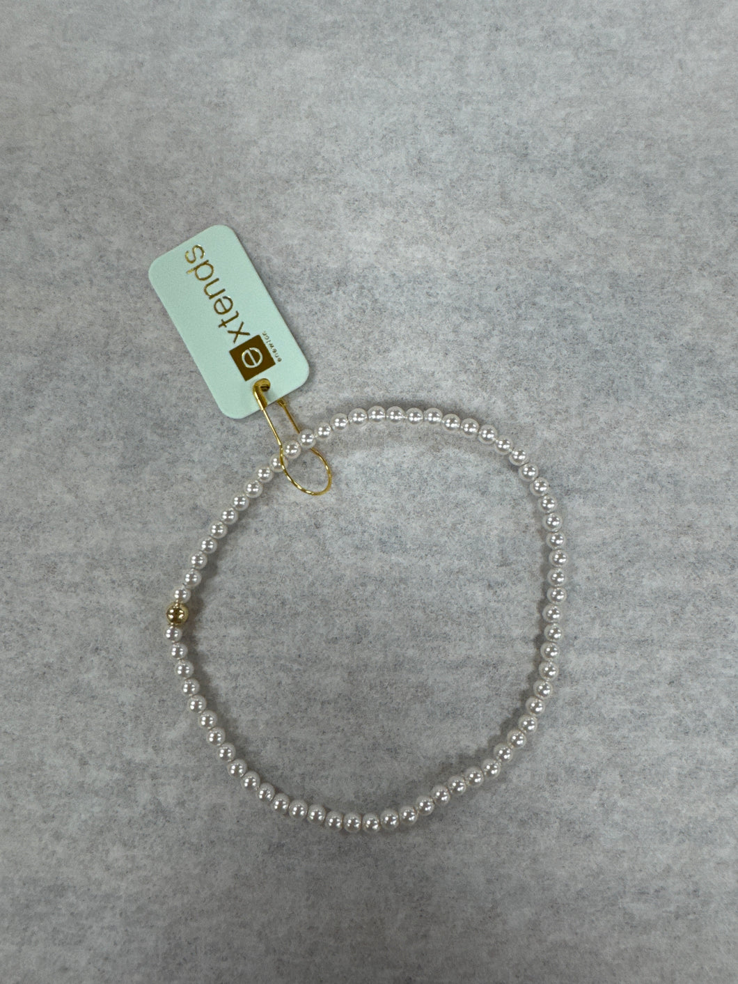 Extends Classic Pearl 3mm Bead Bracelet