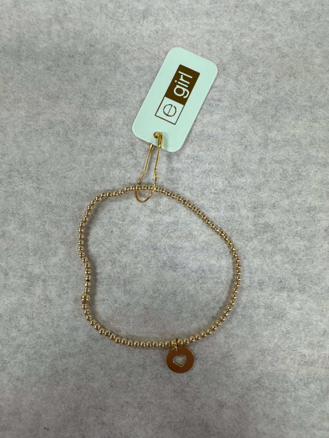 egirl Classic Gold 2mm Love Small Gold Disc