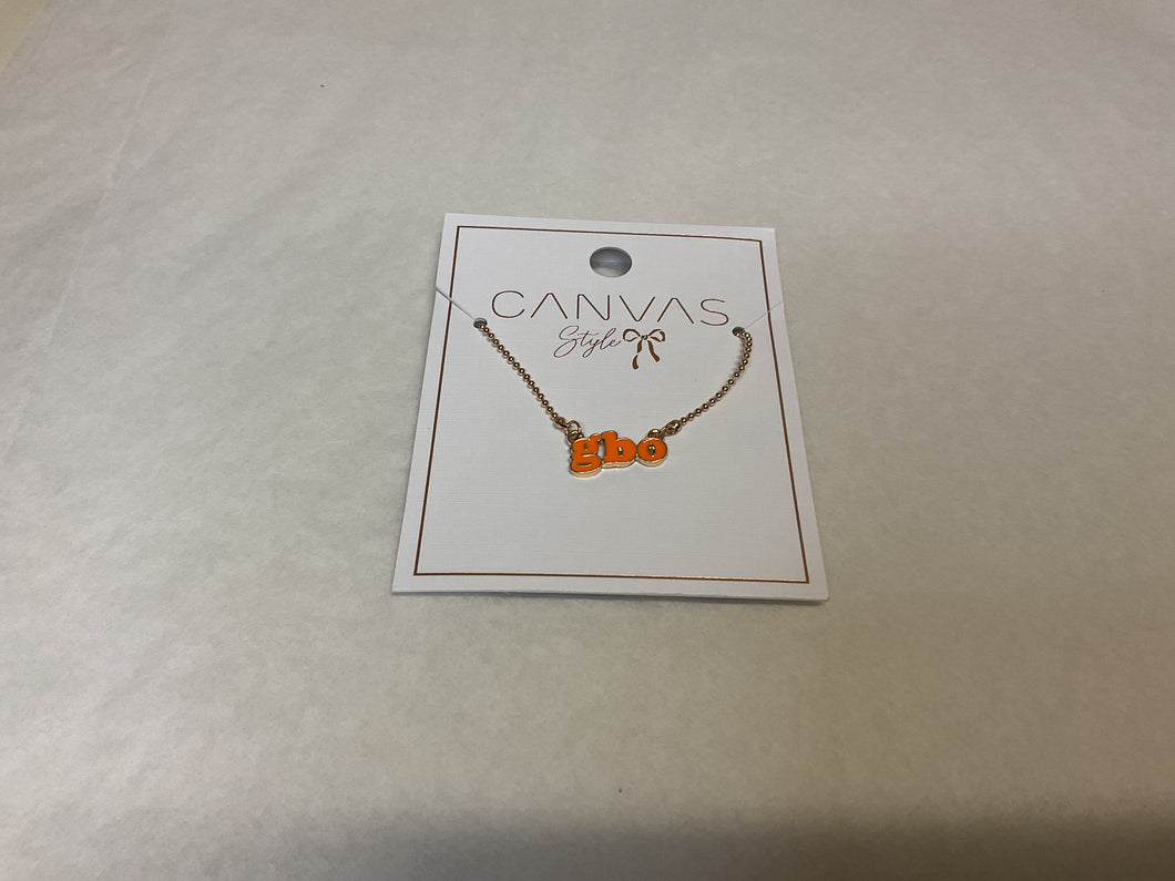 Tennessee Vols Slogan Necklace