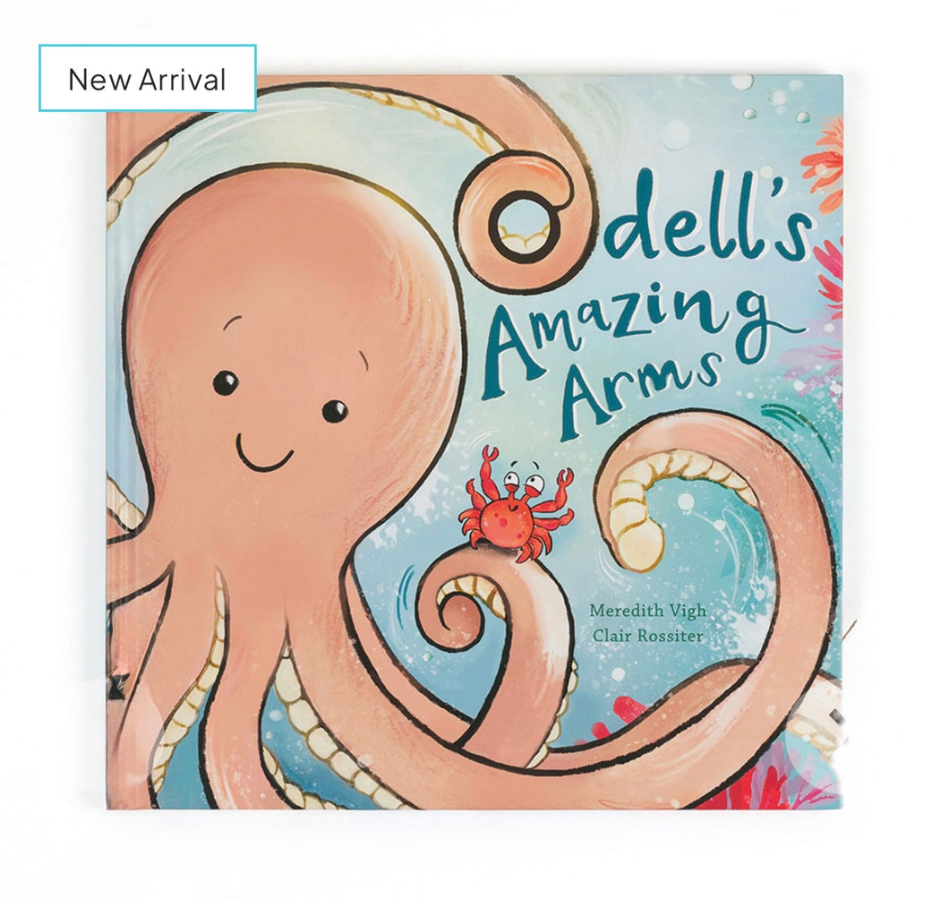 Jellycat Odell’s Amazing Arms Book
