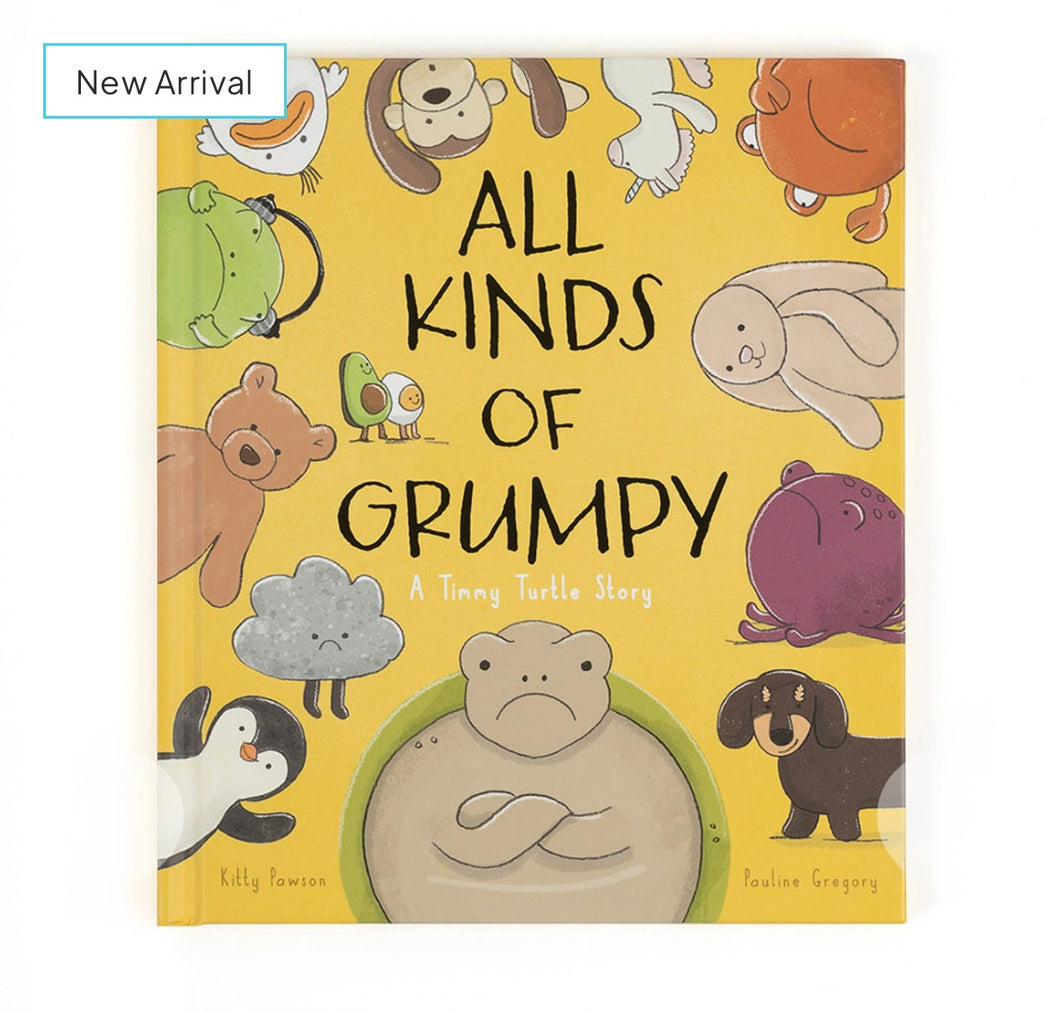 Jellycat All Kinds Of Grumpy Book