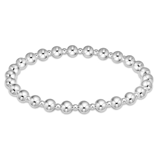 E Newton Classic Grateful 5mm Sterling Bracelet