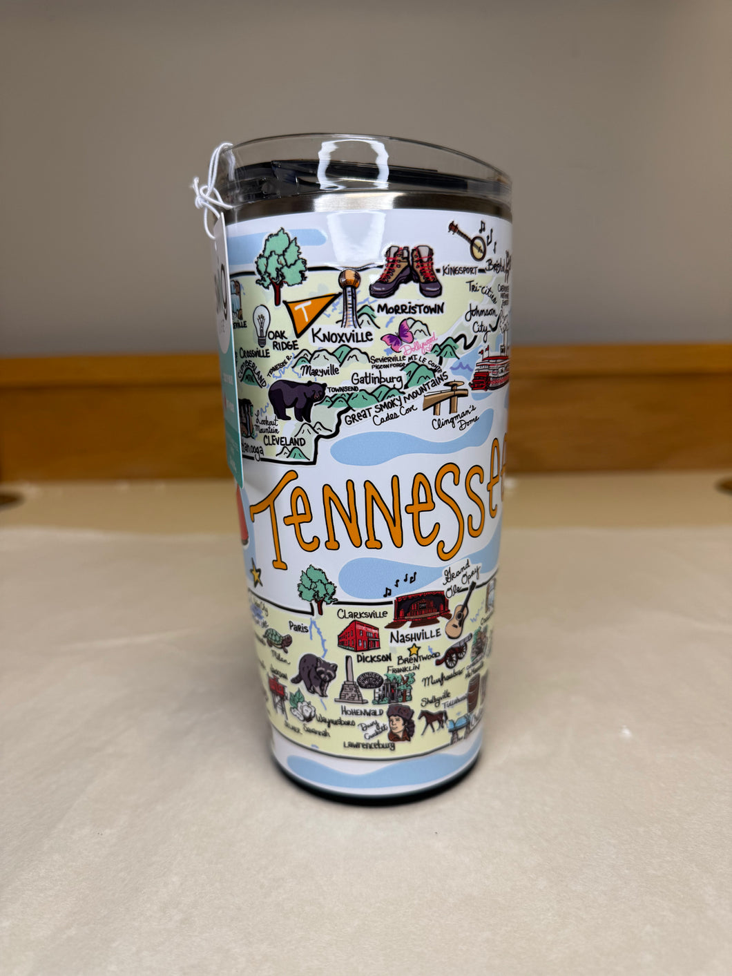 Tennessee Tumbler 22oz