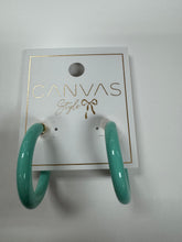 Load image into Gallery viewer, Hillary Resin hoops
