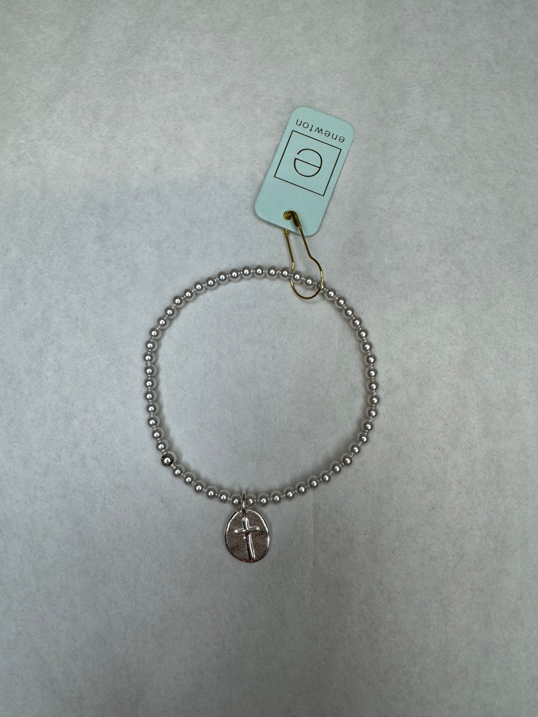 Classic Pearl 3mm Bead Bracelet Inspire Small Sterling Charm
