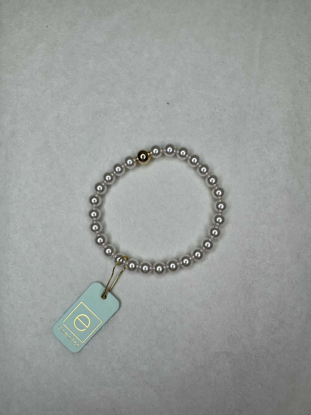 Classic Pearl 6mm Bead Bracelet