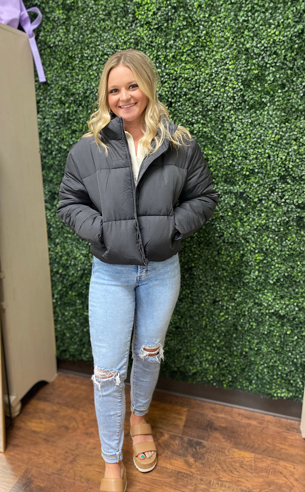 Black Puffer Jacket