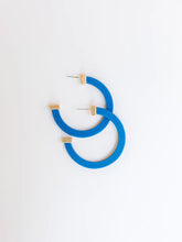 Load image into Gallery viewer, Large Acrylic Hoop Earrings
