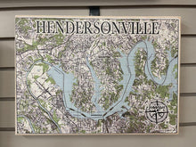 Load image into Gallery viewer, 11x16 Plank Wood Local Map
