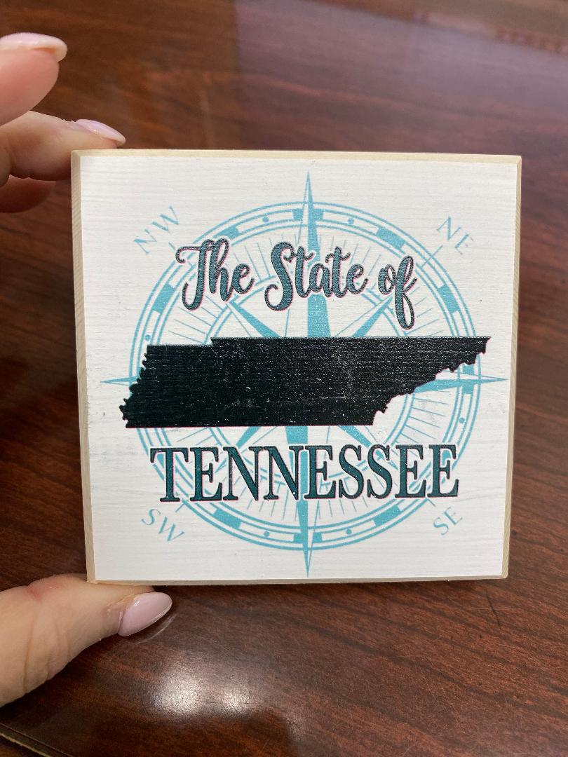 Tennessee Sitter Mini Plaque